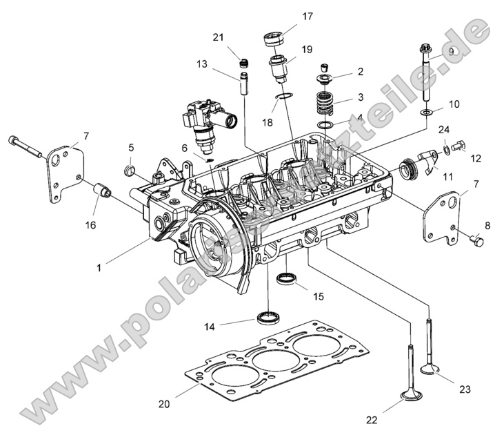 Engine, Cylinder Head and Precombustion Chamber Engine, Cylinder Head and Precombustion Chamber