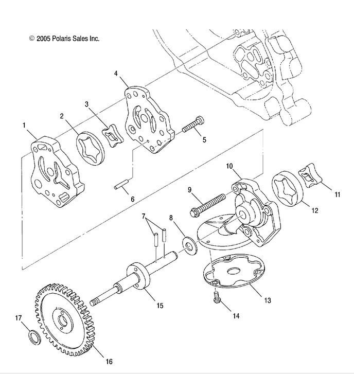 Engine, Oil Pump Engine, Oil Pump