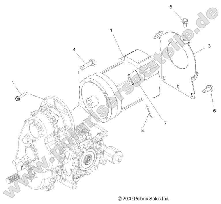 Electrical, Motor, 48 VAC
