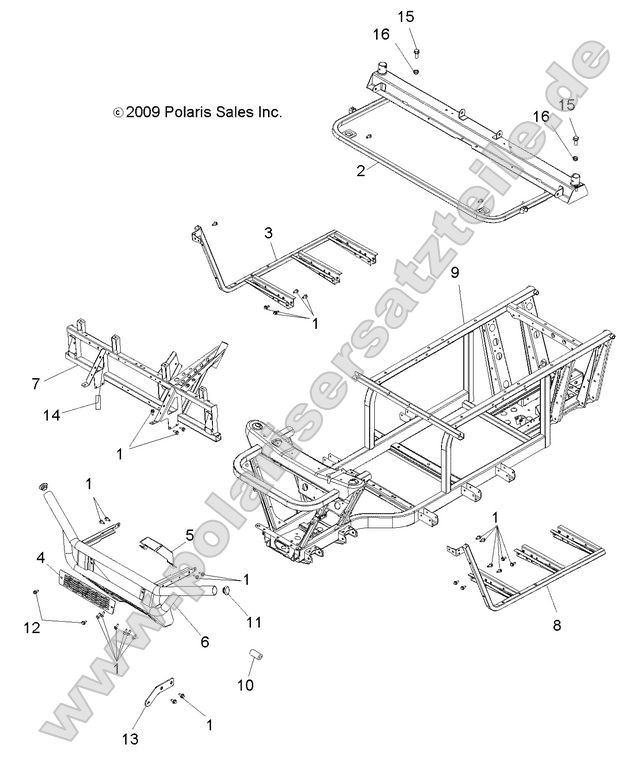 Chassis, Frame and Front Bumper
