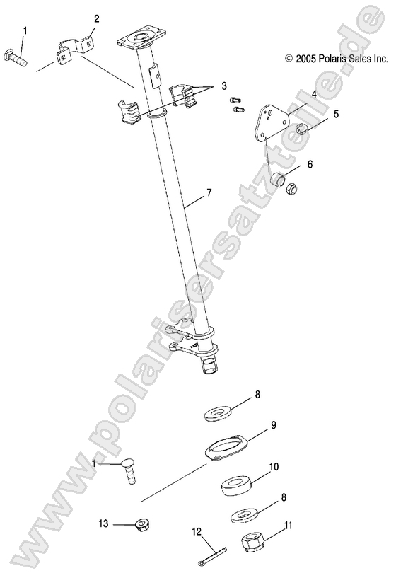 STEERING POST STEERING POST