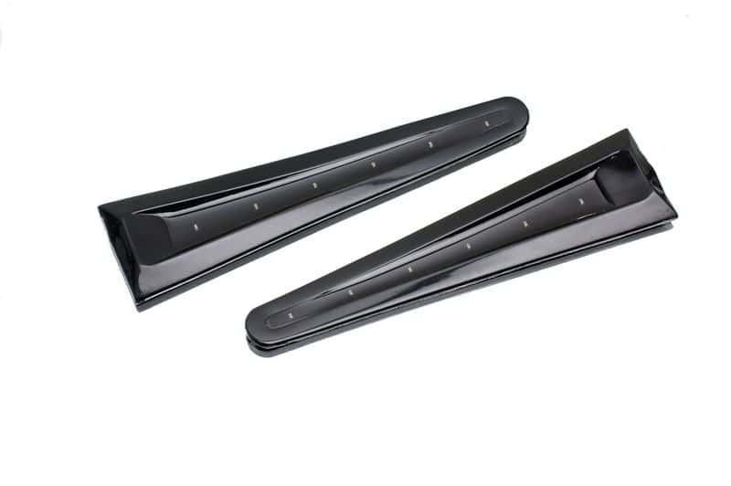 PUIG DREIECKIGE NABENABDECKUNG BASED SCHWARZ. BLAUE LED - 4177A