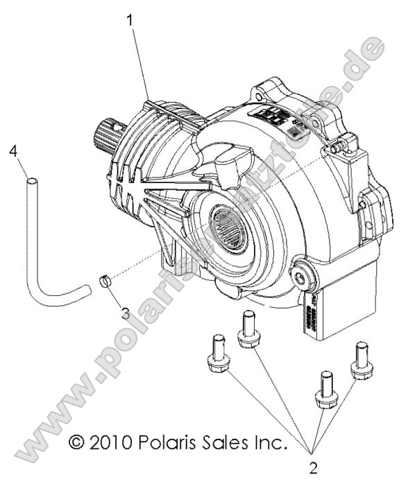 Drive Train, Front Gearcase Mounting