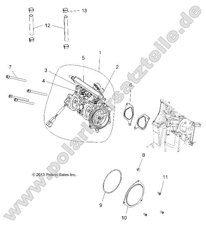 Engine, Throttle Body Engine, Throttle Body