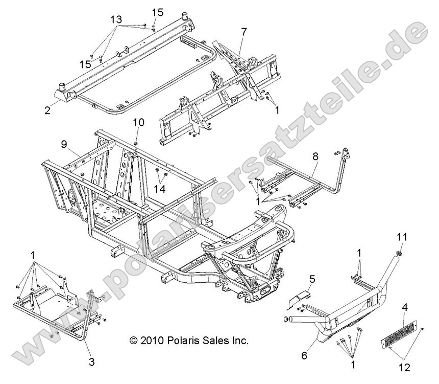 Chassis, Frame and Front Bumper