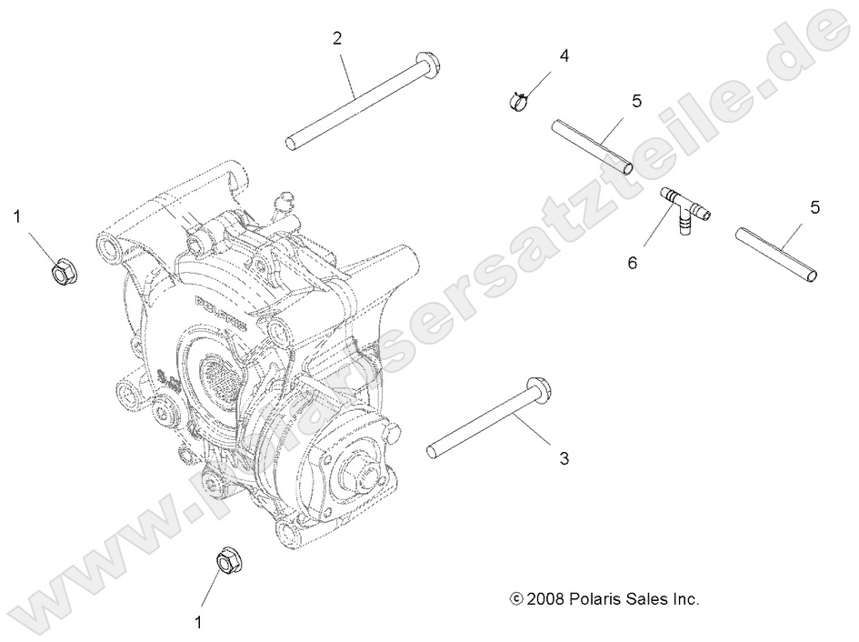 DRIVE TRAIN, GEARCASE MOUNTING, REAR DRIVE TRAIN, GEARCASE MOUNTING, REAR