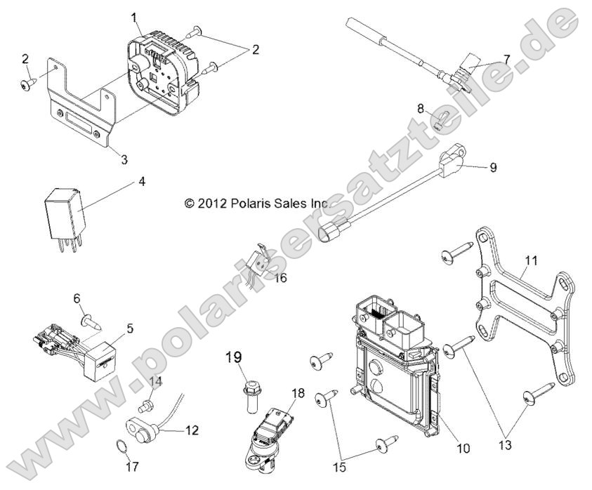 Electrical, Regulator, Relays, Sensors and ECU