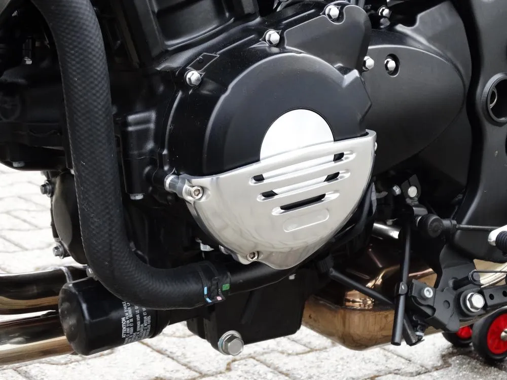 TMP Custom Motordeckelschutz Set silber Kawasaki Z900 RS 2018-