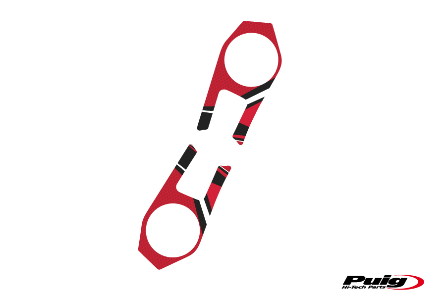 PUIG GABELBRÜCKEN-PROTEKTOR KAWASAKI ZX6R 09-16 F/ROT - 6948R