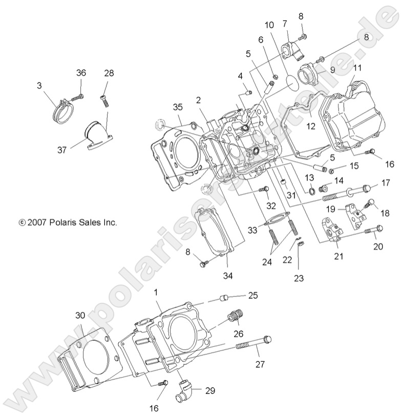ENGINE, CYLINDER and HEAD ENGINE, CYLINDER and HEAD