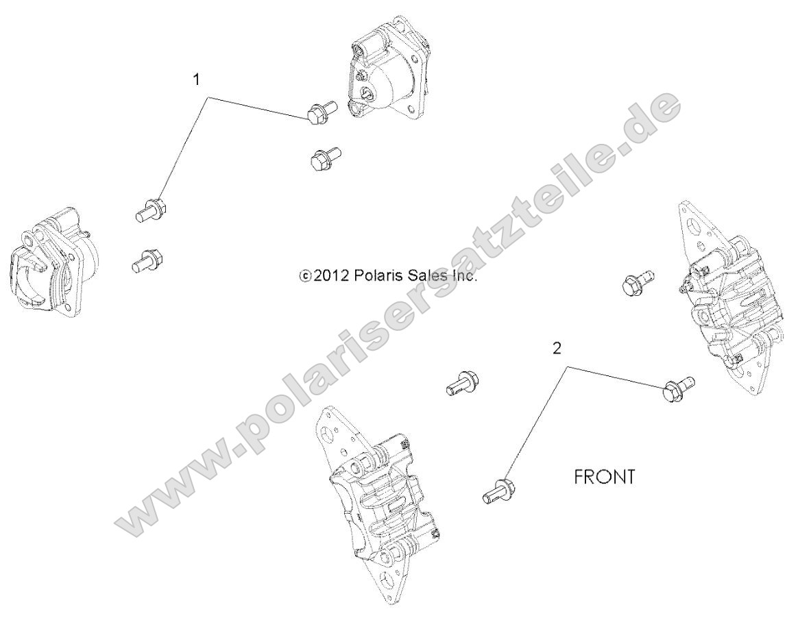 Brakes, Caliper Mounting Brakes, Caliper Mounting