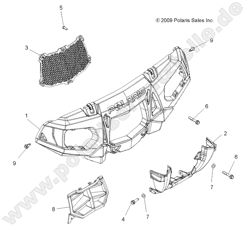 BODY, FRONT BUMPER and MOUNTING BODY, FRONT BUMPER and MOUNTING
