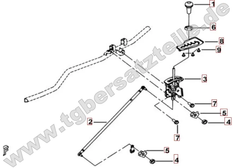 Gangschalthebel Gangschalthebel