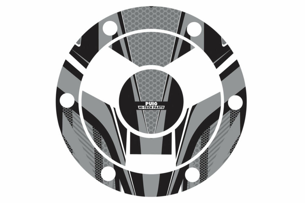 PUIG TANKDECKEL-ABDECKUNG MOD. RADICAL TRIUMPH F/GRAU - 9053U