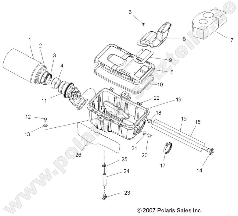 ENGINE, AIR INTAKE SYSTEM ENGINE, AIR INTAKE SYSTEM