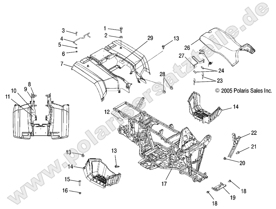 CAB, REAR and SEAT CAB, REAR and SEAT