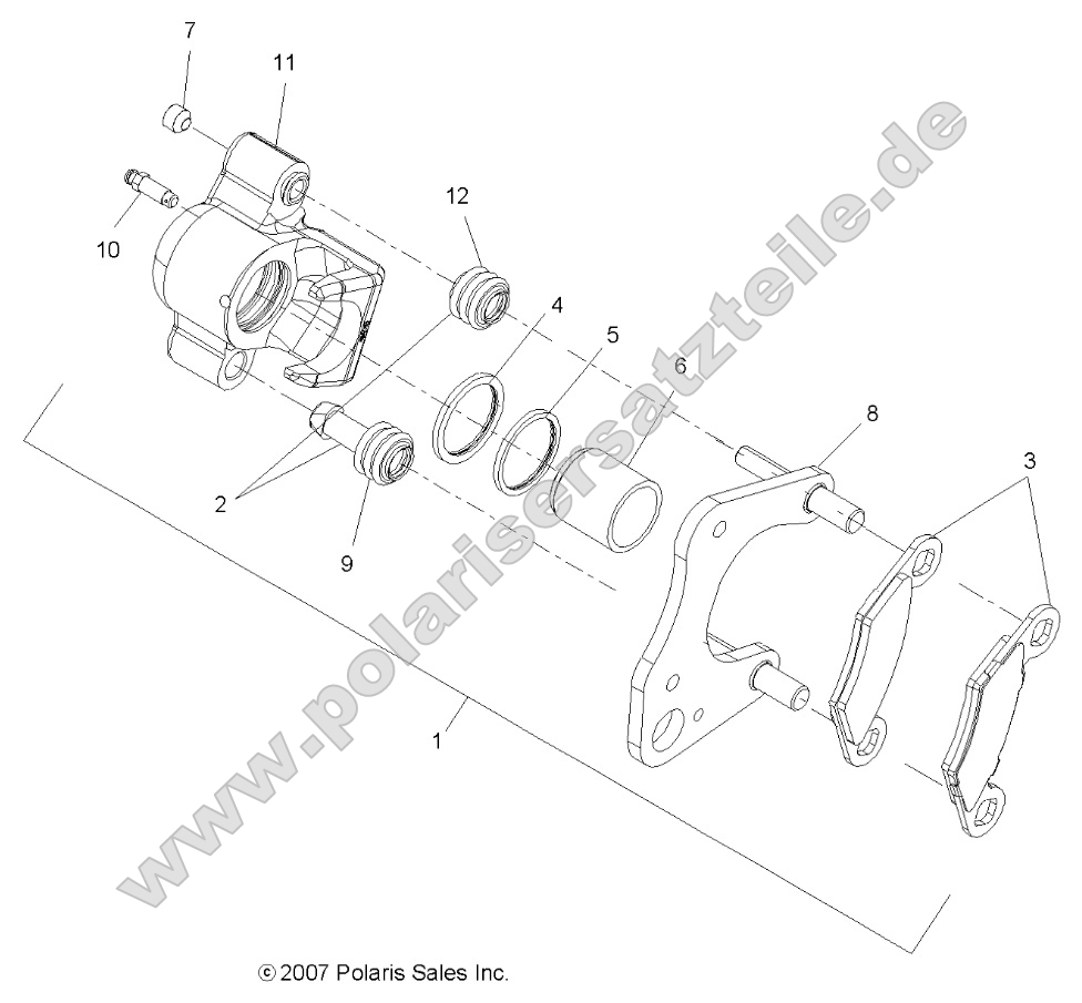 Brakes, Front Caliper