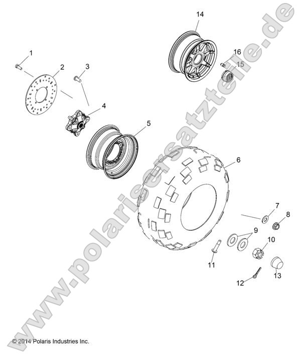 Wheels, Rear Wheels, Rear