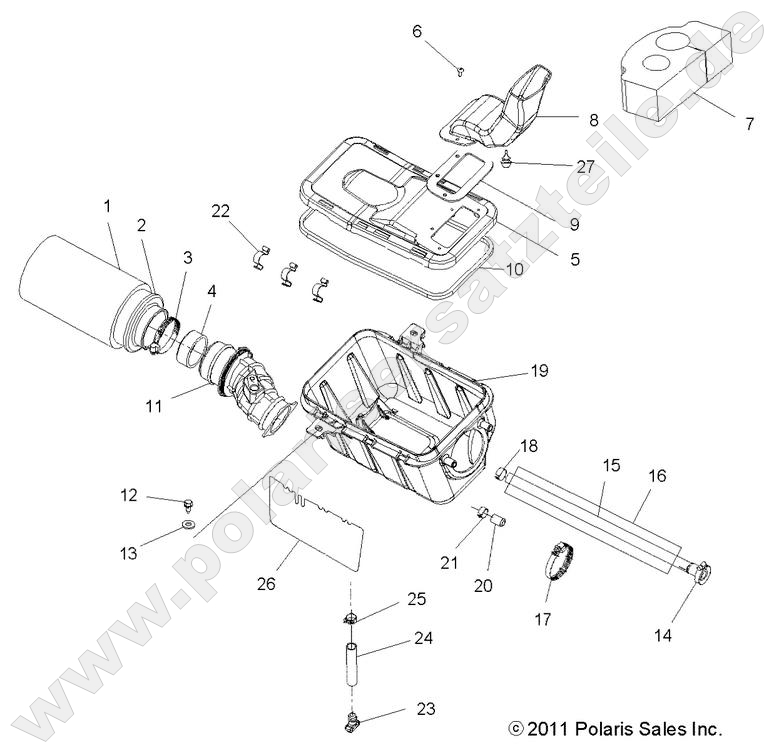 ENGINE, AIR INTAKE SYSTEM