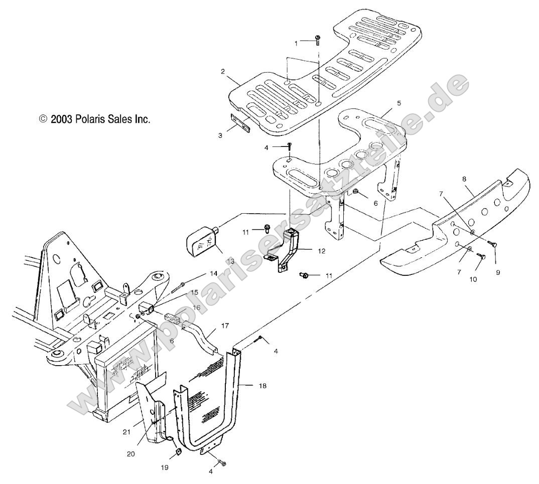 Front Rack and Bumper Mounting Front Rack and Bumper Mounting