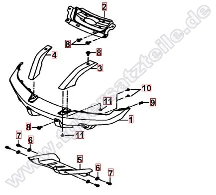 Stossstange vorne Stossstange vorne
