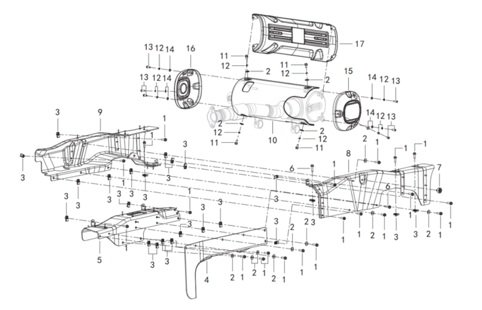 Hitzeschutzabdeckung