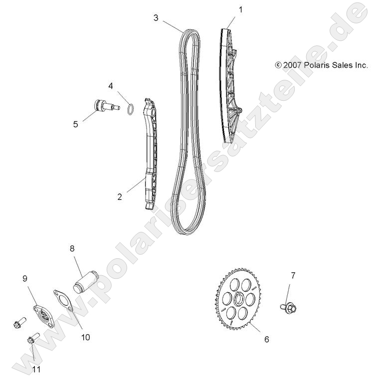 ENGINE, CAM CHAIN ENGINE, CAM CHAIN