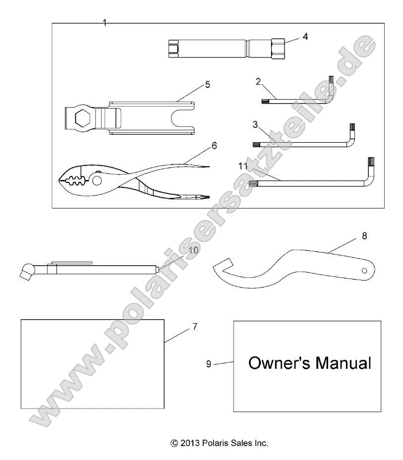 References, Tool Kit and Owners Manual References, Tool Kit and Owners Manual