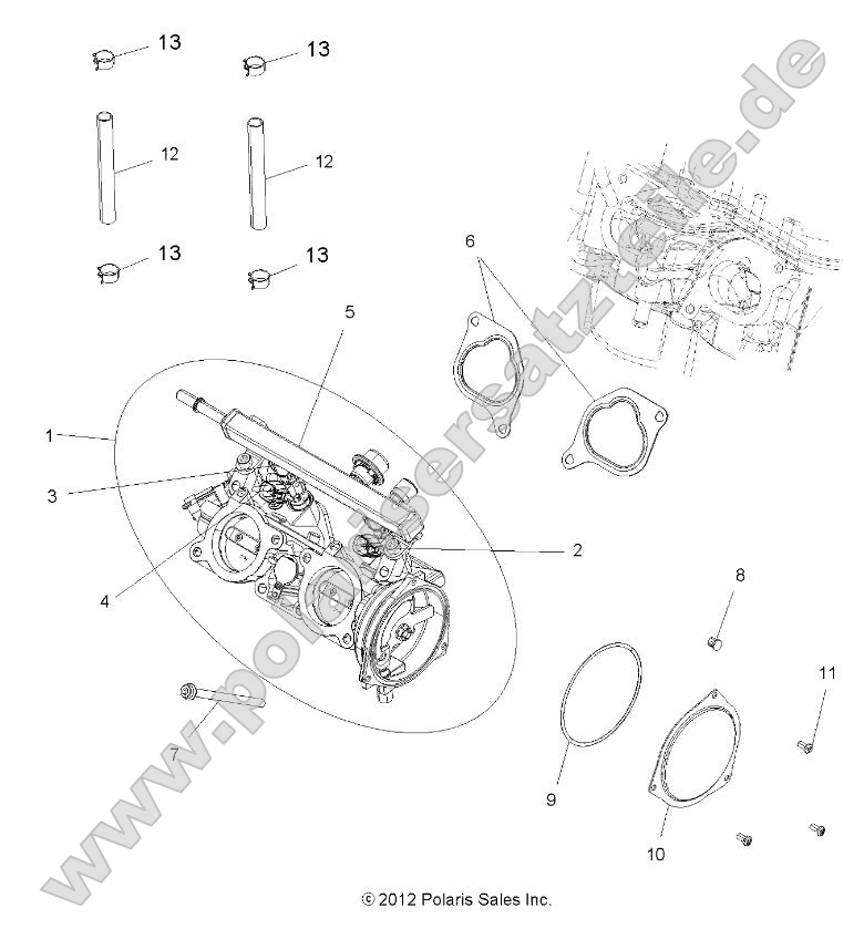 Engine, Throttle Body Engine, Throttle Body