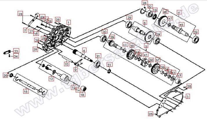 Getriebe-Getriebedeckel