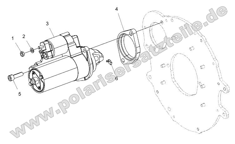 Engine, Starter Motor