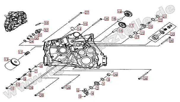 Motorgehäuse links (1)
