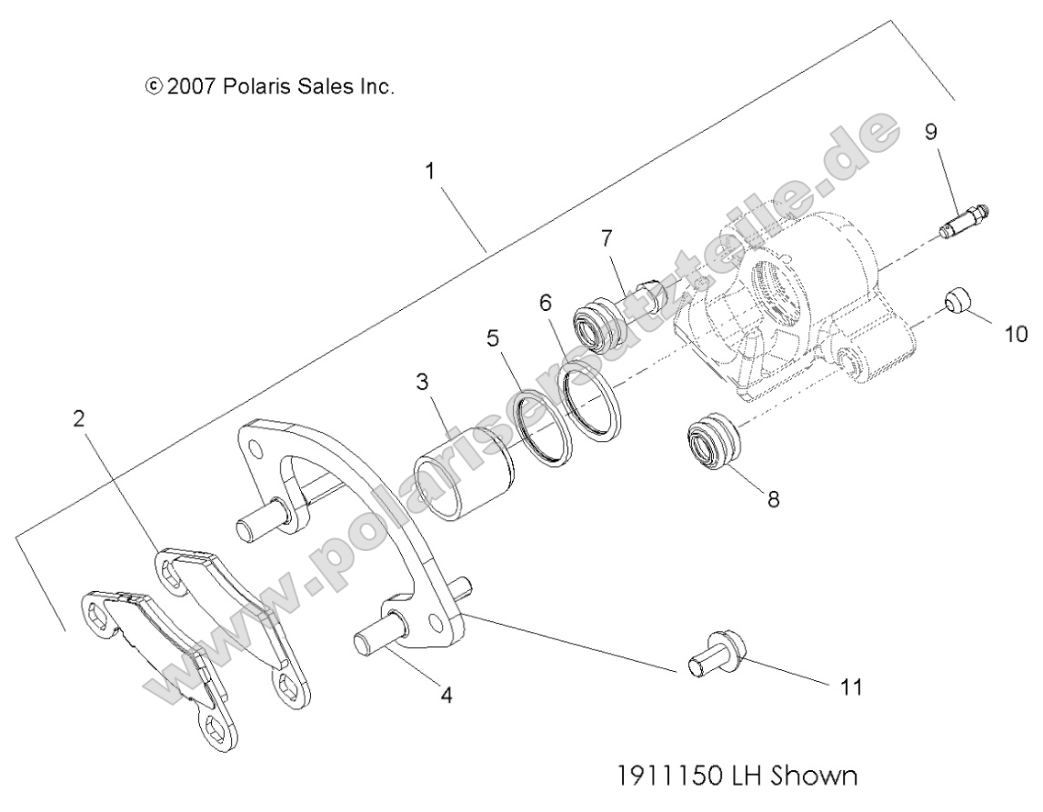 Brakes, Front Caliper Brakes, Front Caliper