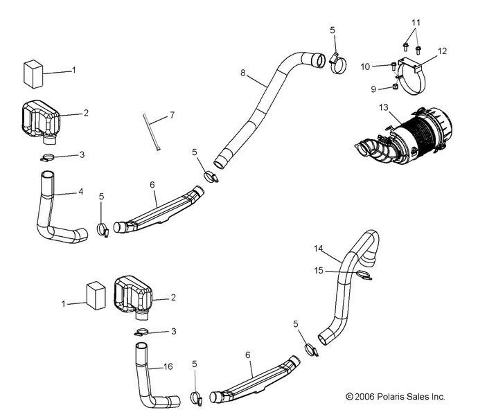 Engine and Clutch Air Intake