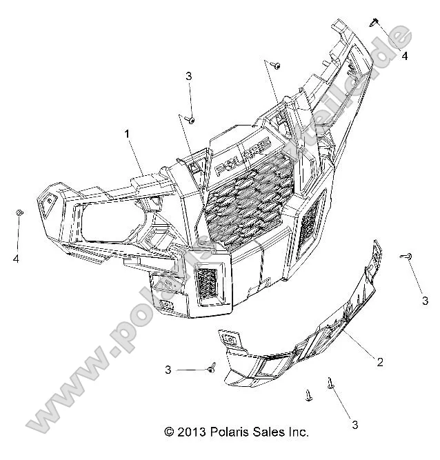 Body, Bumper, Front Body, Bumper, Front