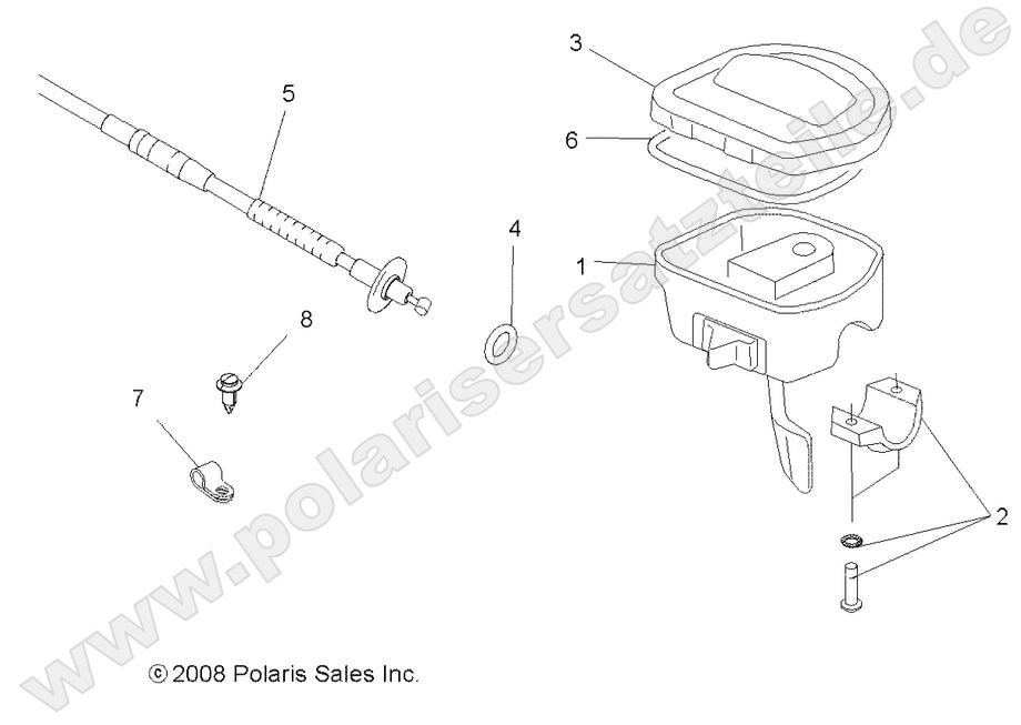 STEERING, CONTROLS and THROTTLE ASM. and CABLE STEERING, CONTROLS and THROTTLE ASM. and CABLE