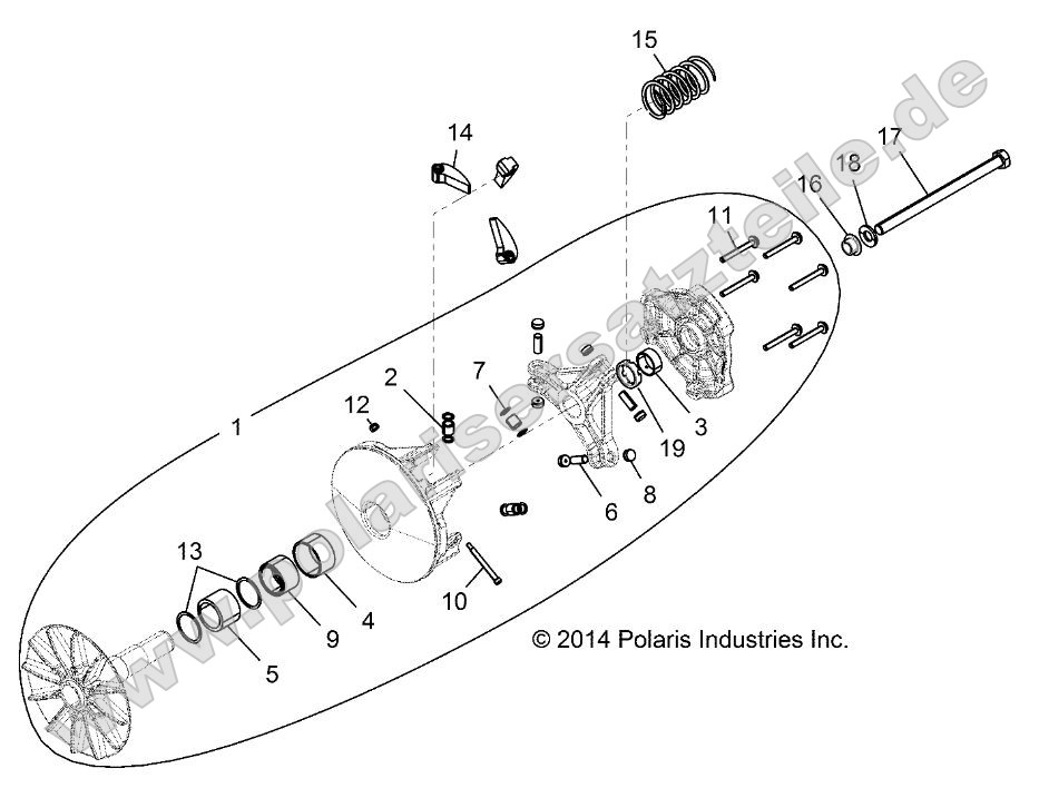 Drive Train, Clutch, Primary, EBS
