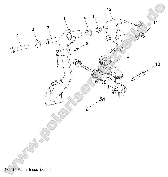 Brakes, Pedal and Master Cylinder Brakes, Pedal and Master Cylinder