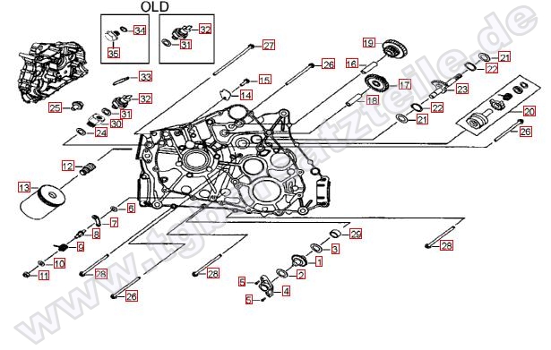 Motorgeäuse links (1)