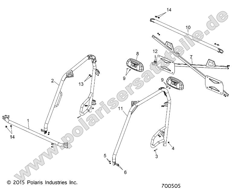 Chassis, Cab Frame Chassis, Cab Frame