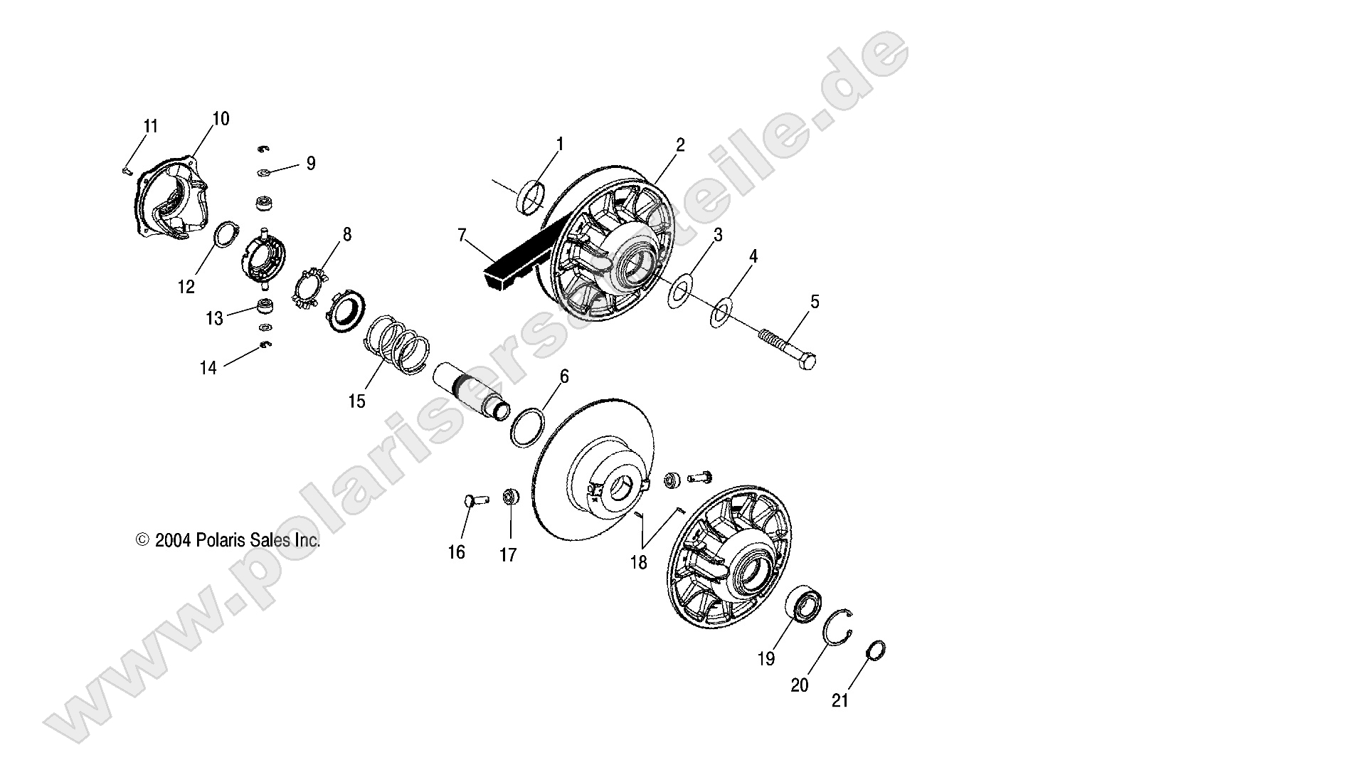 DRIVEN CLUTCH DRIVEN CLUTCH