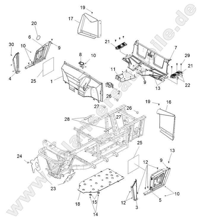 BODY, FLOOR and FENDERS