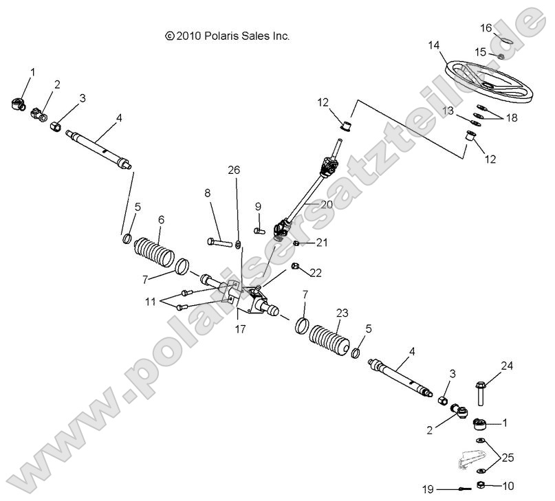 Steering, Steering Asm.