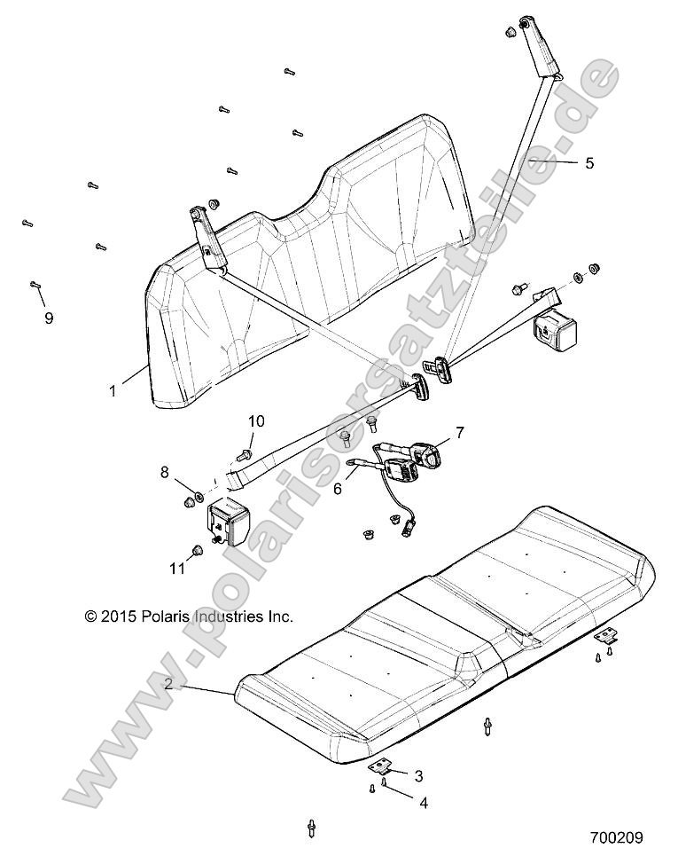 Body, Seat Body, Seat