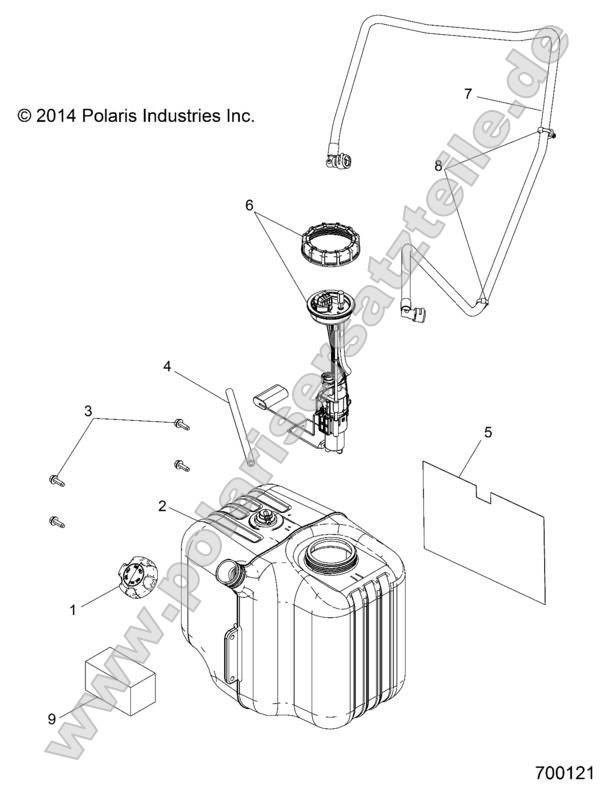 Body, Fuel Tank Asm.