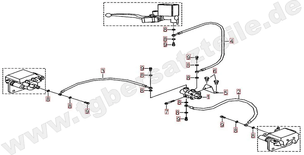 Bremsanlage vorne Bremsanlage vorne