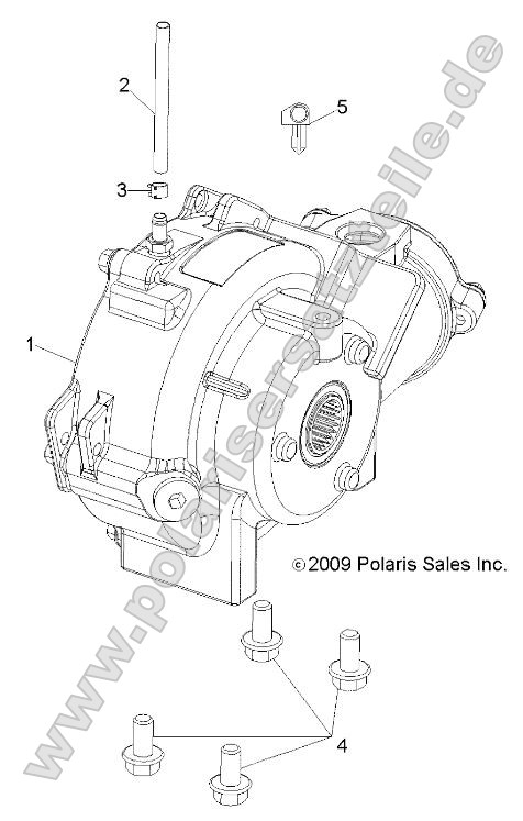 Drive Train, Front Gearcase Mounting