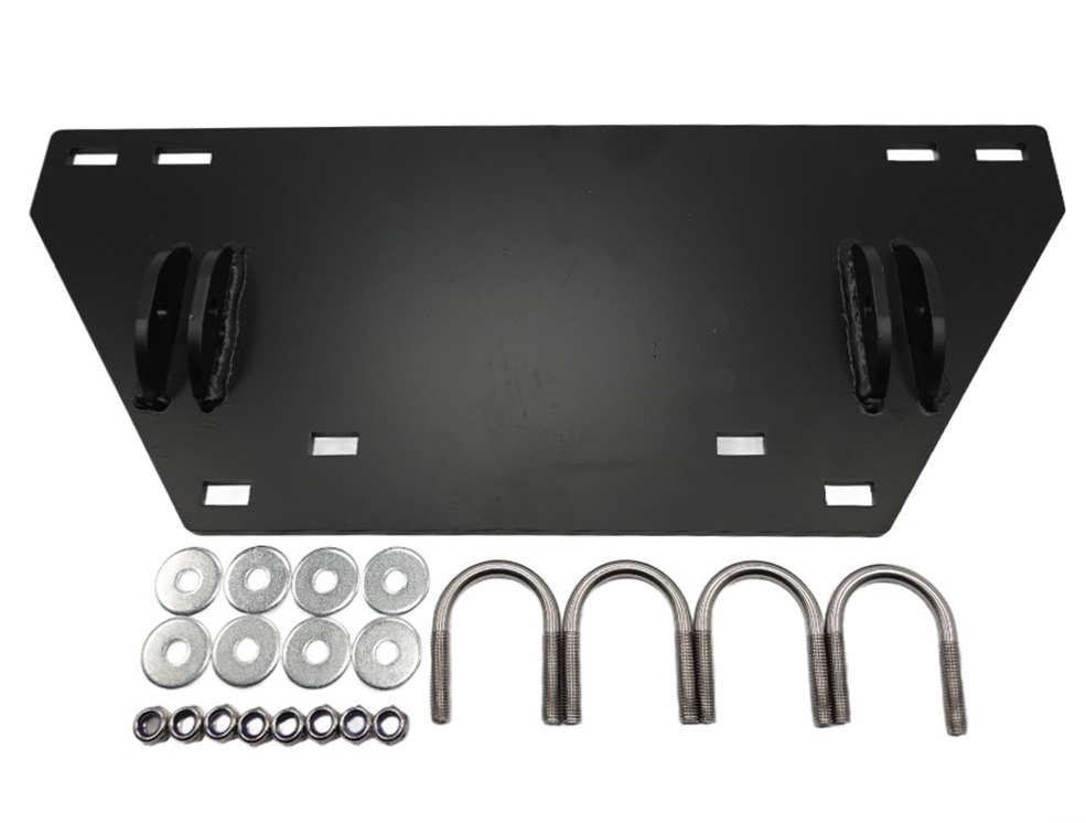 TMP Schneeschild Montageplatte für Moose Plow Centermontage - QJ Motor SFA 600 / SFA 1000