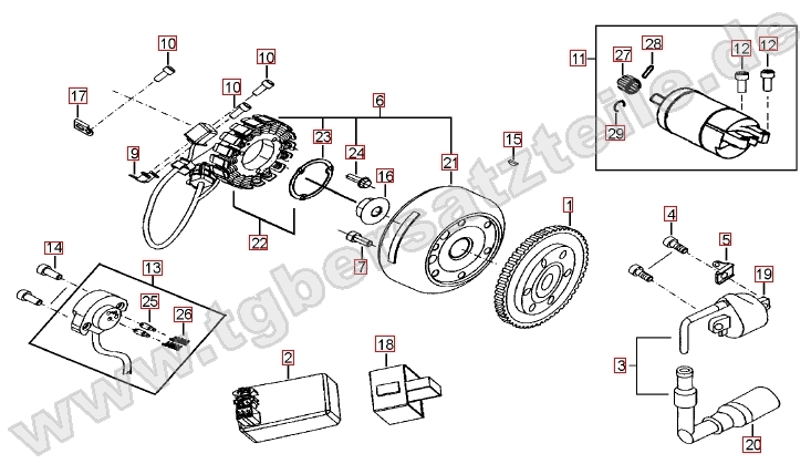 Lichtmaschine - Anlasser