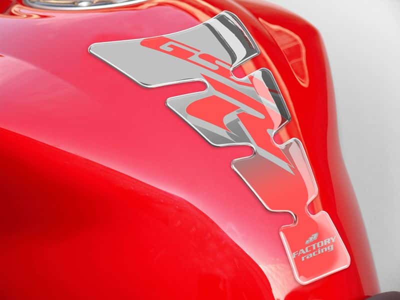 PUIG TANK PAD SPIRIT GSXR SILBER-KLAR - 4222P